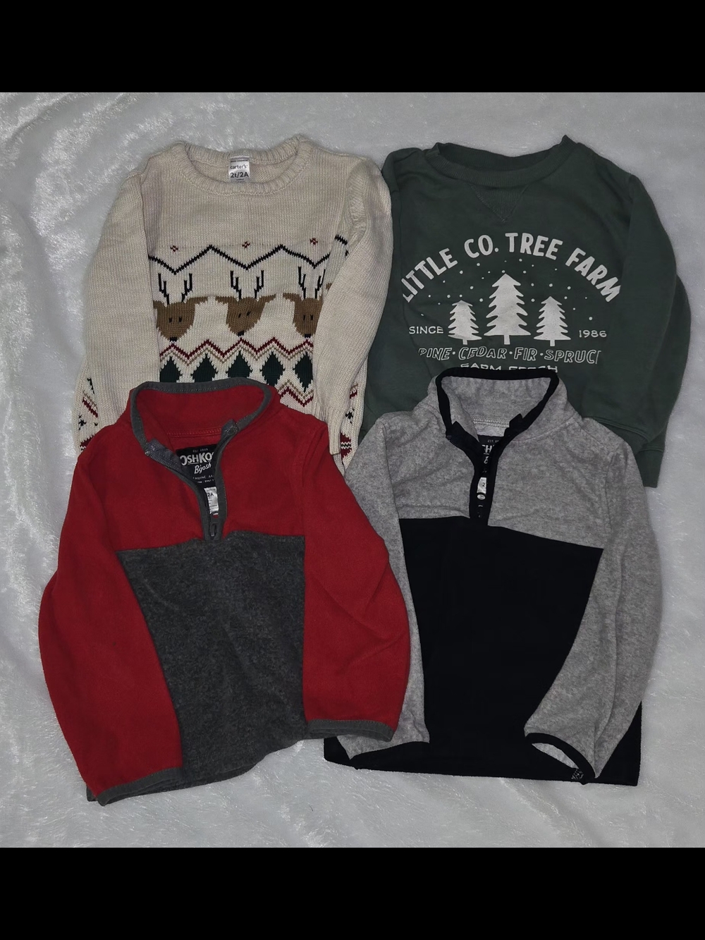 Boys Sweatshirt/Sweater Bundle 2T